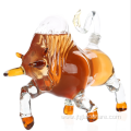 Bull shaped Home Wine, Liquor and Whiskey Decanter Glass
